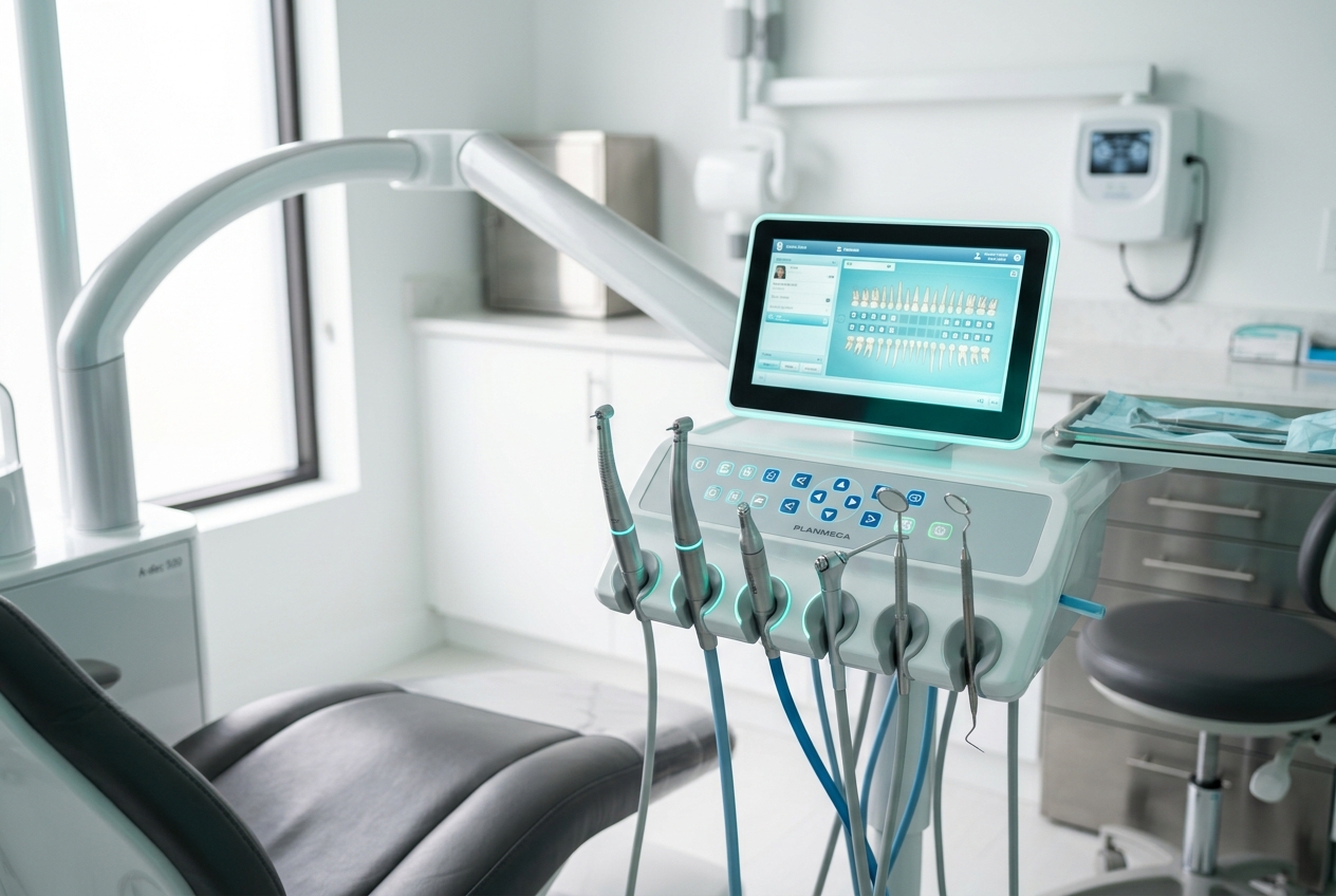 Equipamiento dental moderno en nuestro consultorio en Zumbi